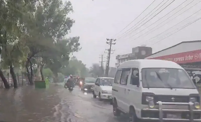 Heavy Rains Paralyse Lahore as Monsoon System Triggers Flood Alerts Across Pakistan