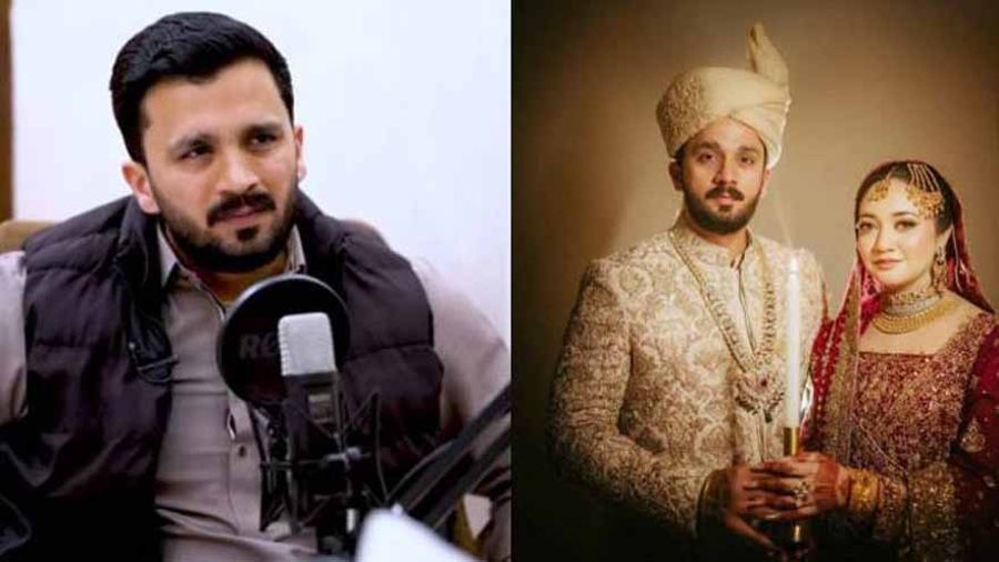 Rajab Butt Announces Separation From Wife Iman Fatima