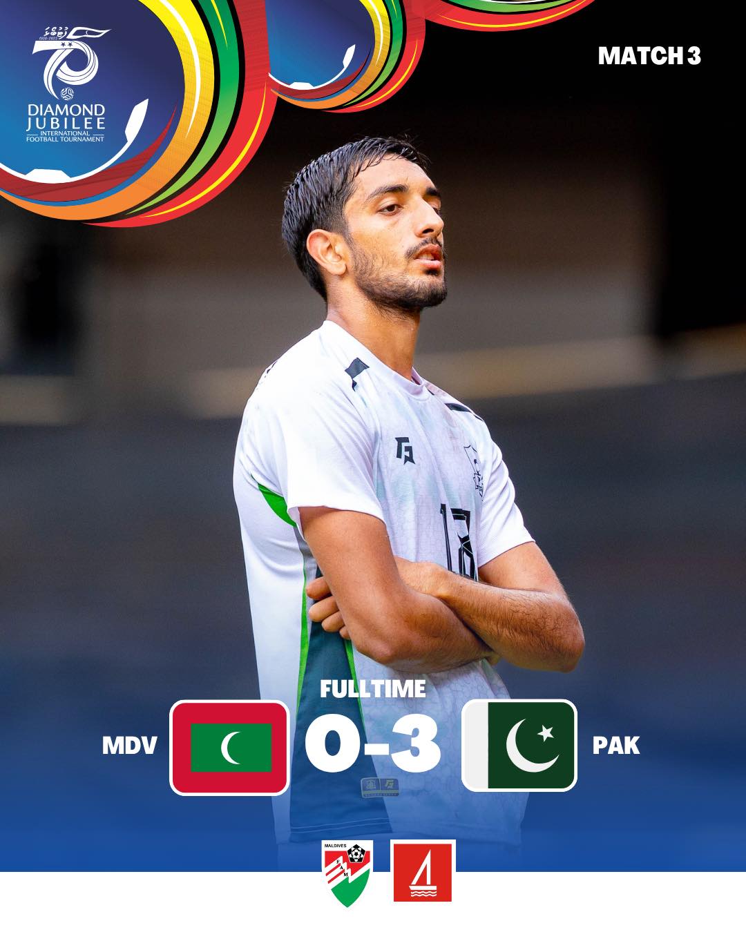 Pakistan Beat Maldives 3-0 To End 35-Year Winless Run Against Hosts