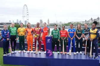 Women’s World Cup Captains Gather In London For Official Trophy Shoot