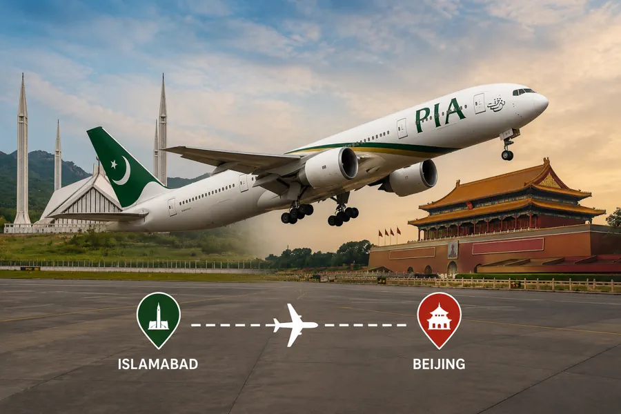 PIA To Resume Direct Islamabad-Beijing Flights From July 3