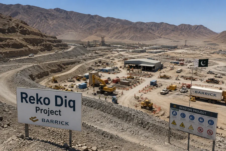 Barrick Gold Reaffirms Commitment To Reko Diq Project In Pakistan Despite Security Concerns