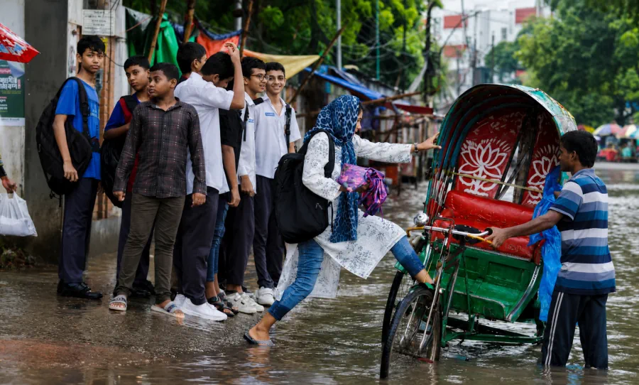 Bangladesh monsoon death toll rises to 50 as floods displace thousands