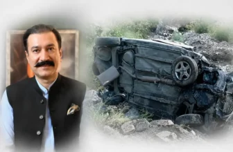 Police Officer Killed After Security Vehicle in AJK PM’s Convoy Plunges into Ravine