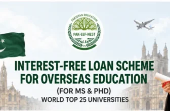 Pakistan Launches Interest-Free Loan Scheme for MS, PhD Studies at World’s Top 25 Universities