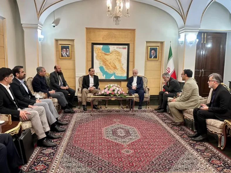 Field Marshal Asim Munir Arrives in Iran, Meets Interior Minister Eskandar Momeni