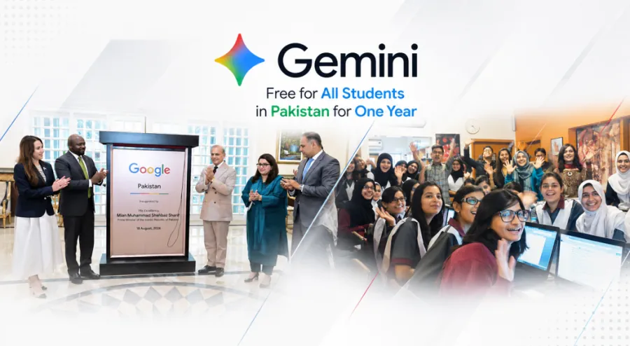 Google to Offer Free Gemini Subscription to All Students in Pakistan for One Year