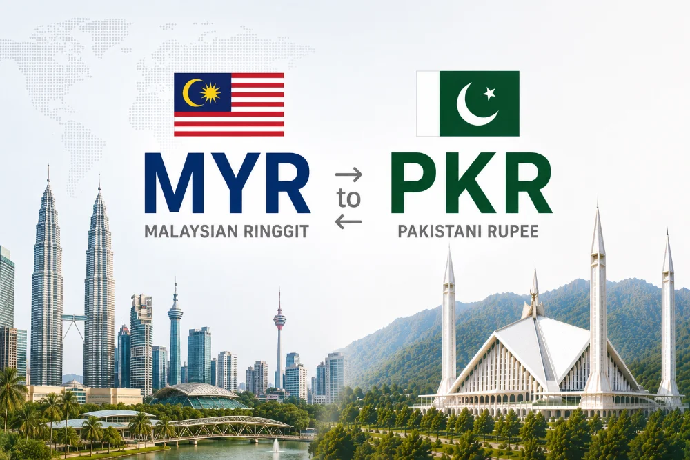 MYR to PKR Rate Today for Malaysian Ringgit against Pakistani Rupees