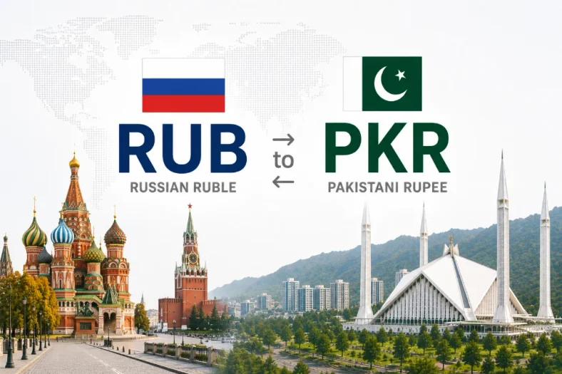RUB to PKR Rate Today for Russian Ruble against Pakistani Rupees
