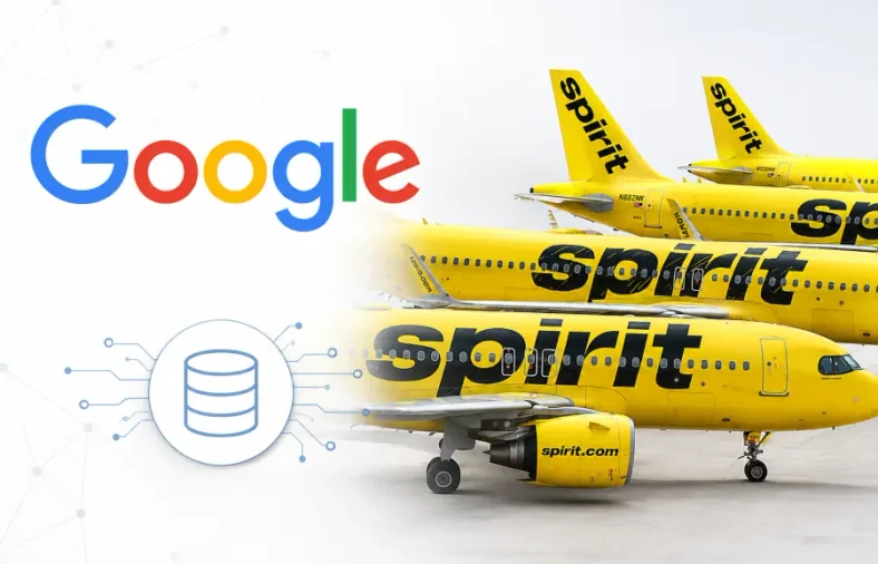 Google Agrees to Buy Spirit Airlines Data for $10 Million to Train AI Models