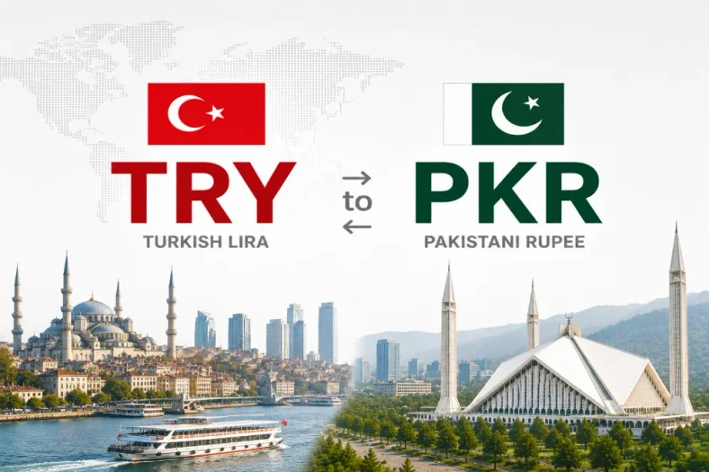 TRY to PKR Rate Today for Turkish Lira against Pakistani Rupees