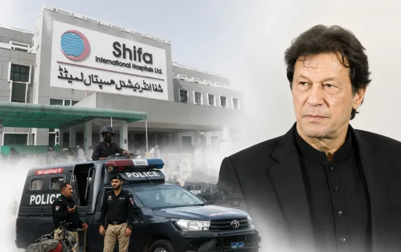 Islamabad Police Deploy Over 830 Personnel for Imran Khan’s Security at Shifa Hospital