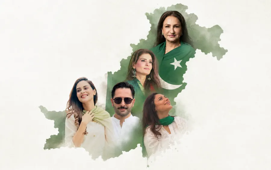 Pakistani Showbiz Stars Celebrate Independence Day With Patriotic Messages