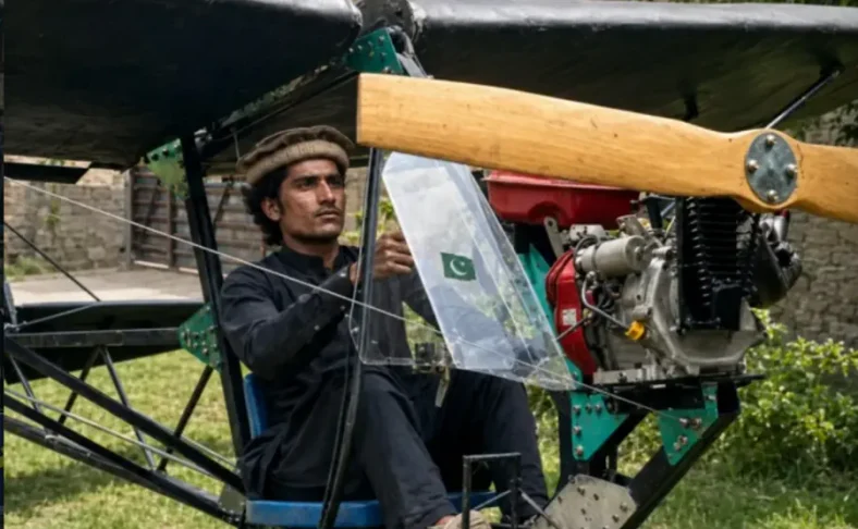 Bajaur Youth to Test His Self-Built Helicopter on September 6