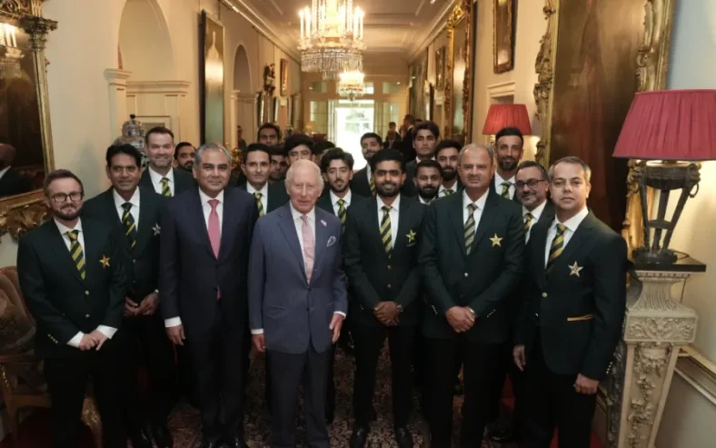Pakistan Cricket Team Meets King Charles at Clarence House