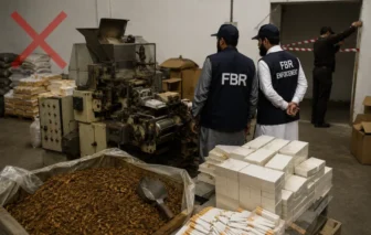 FBR Seals Illegal Cigarette Factory in Chakwal, Economic Impact Estimated at Rs211 Million
